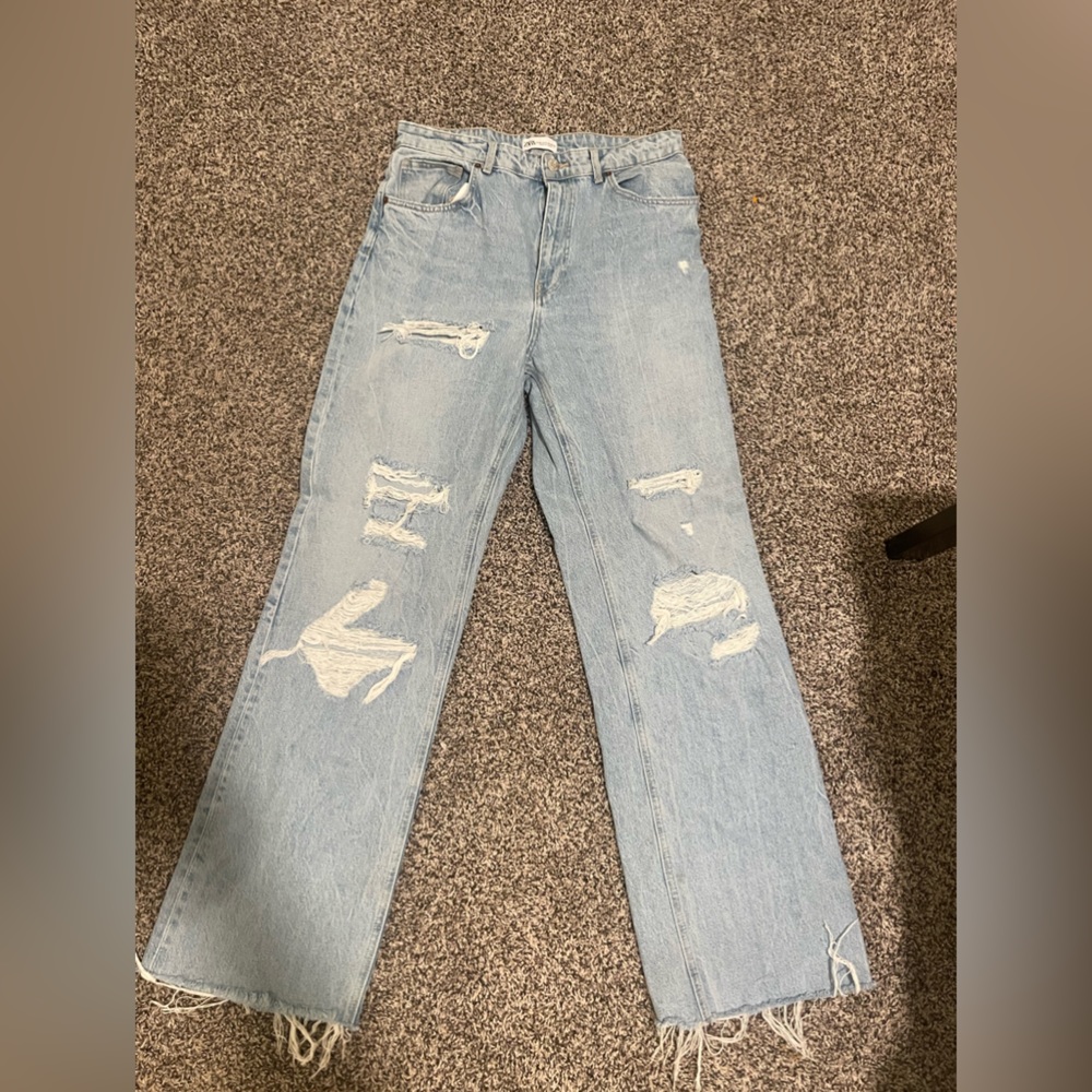 ZARA High-rise Jeans. Size 14